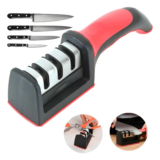 Conjunto Afiador de Facas de Cozinha Sharpster Pro